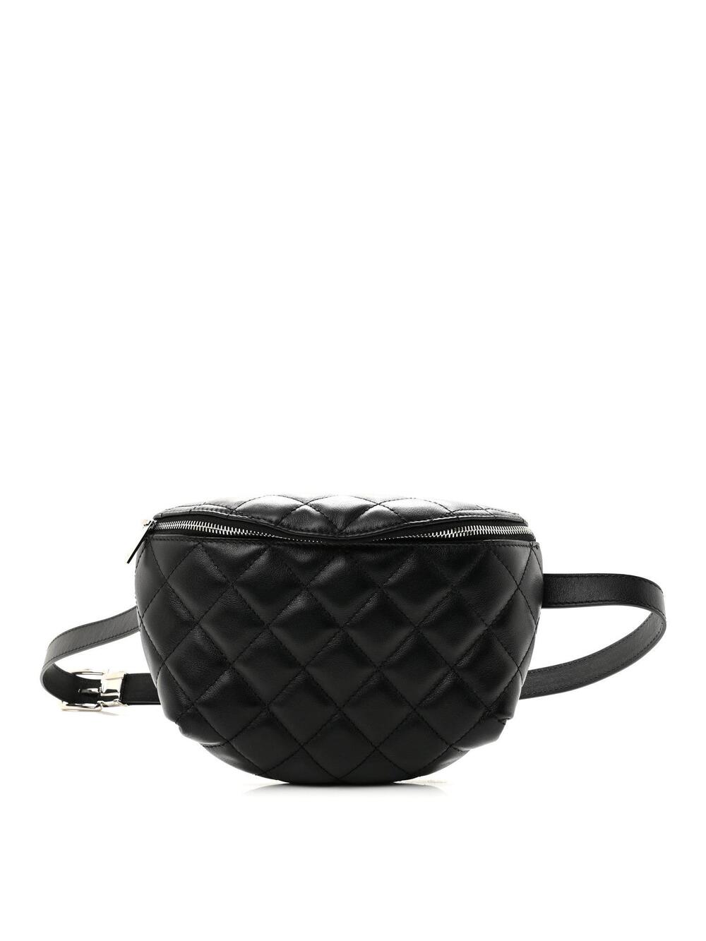 Chanel Calfskin Quilted Waist Belt Bag #329078C11B